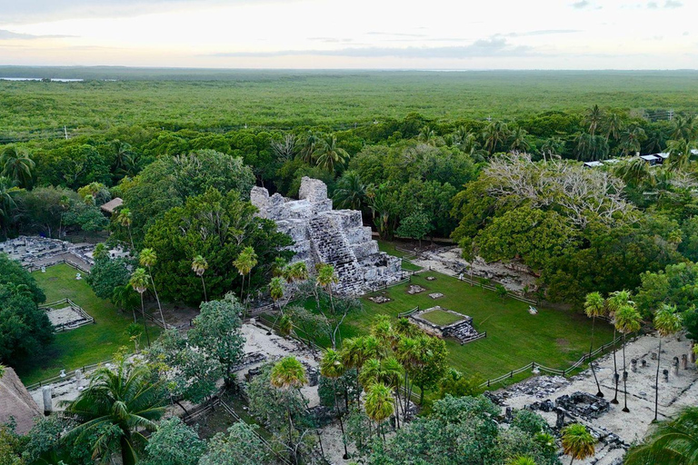 Visita guiada a Cancún: yacimiento arqueológico de El Meco, Cartas y compras
