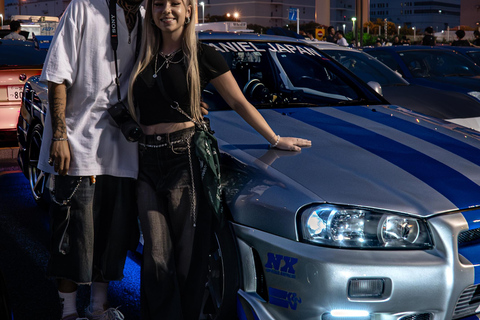 Tokyo: Night JDM Daikoku Experience in Supra/R34/Evo/R35/S15 Tokyo: Night JDM Daikoku Experience English Guide Gurantee
