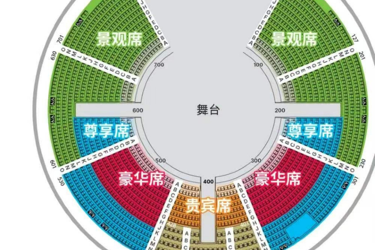 The House of Dancing Water Show Ticket, City of Dreams Macau Deluxe Seats - Splash Zone (Rows A-B) (Weekends)