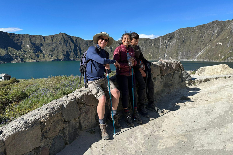 Från Quito: Quilotoa heldagstur inklusive lunch och biljettPrivat rundtur