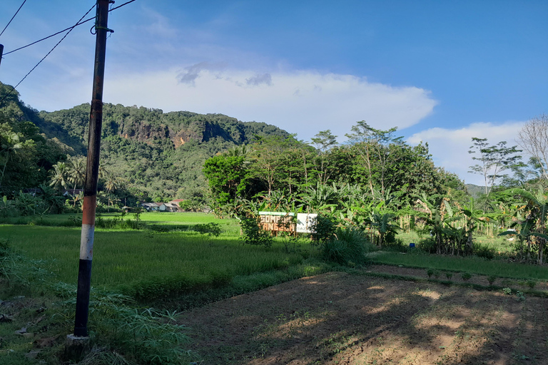Yogyakarta: Volcano Trek, Cave Tubing & Temple Sunset Yogyakarta: Ancient Volcano Trek, Cave Tubing &Temple Sunset