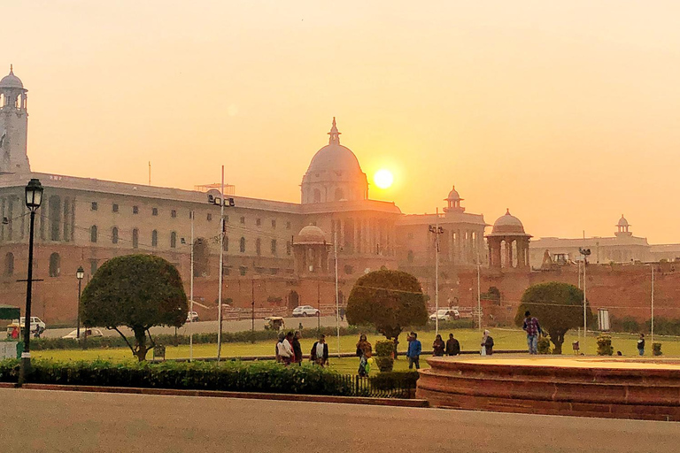 Från Delhi: 5 dagars rundtur i Gyllene Triangeln med bilFrån Delhi: 5 dagars Golden Triangle-tur med bil