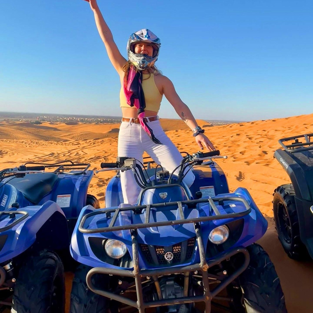 Merzouga : Excursion en quad dans l'Erg Chebbi avec un guide