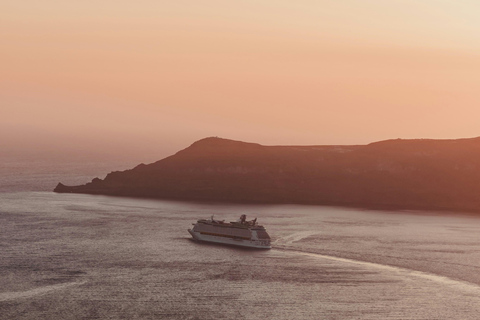 Visite unique de 3 heures de Santorin pour les passagers d&#039;un bateau de croisière