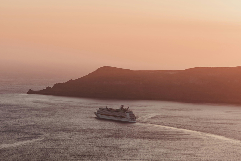 Visite unique de 3 heures de Santorin pour les passagers d&#039;un bateau de croisière