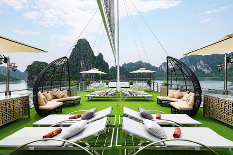 Hanoi: Ha Long Bay Day Trip - Luxury Cruise & Buffet lunch