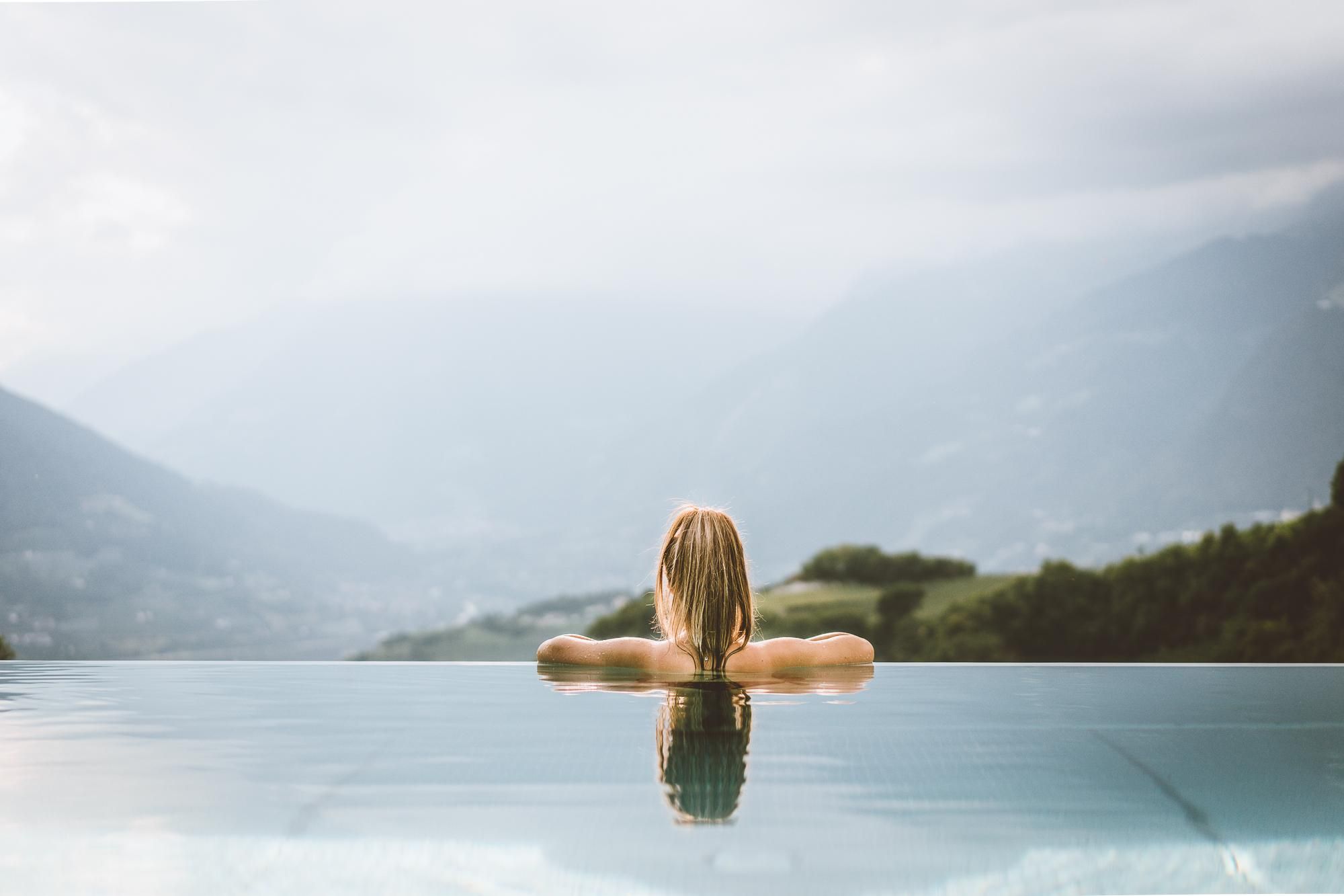 Hotel Prinz Rudolf Meran: Late Day Spa