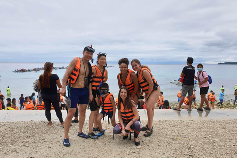 CEBU: Avistamiento de Tiburones Ballena + Barra de Arena de Sumilon + Cascadas de Tumalog