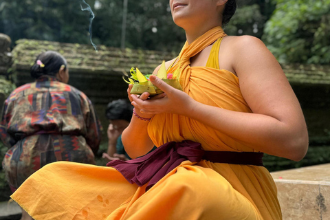 All-Inclusive Rice Terrace, Waterfall, and Temple Day Tour Rice Terrace, Waterfall, Monkey and Temple Without Ticket