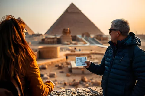 Pyramids of Giza Plateau QR Ticket - Skip The Line