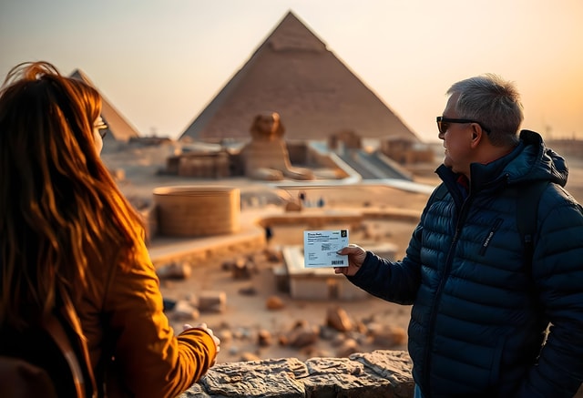 Cairo: Pyramids of Giza Plateau QR Ticket - Skip The Line