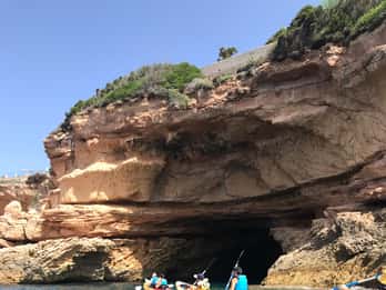 Cala Codolar: Sea & Caves Kayaking Tour with Snorkeling