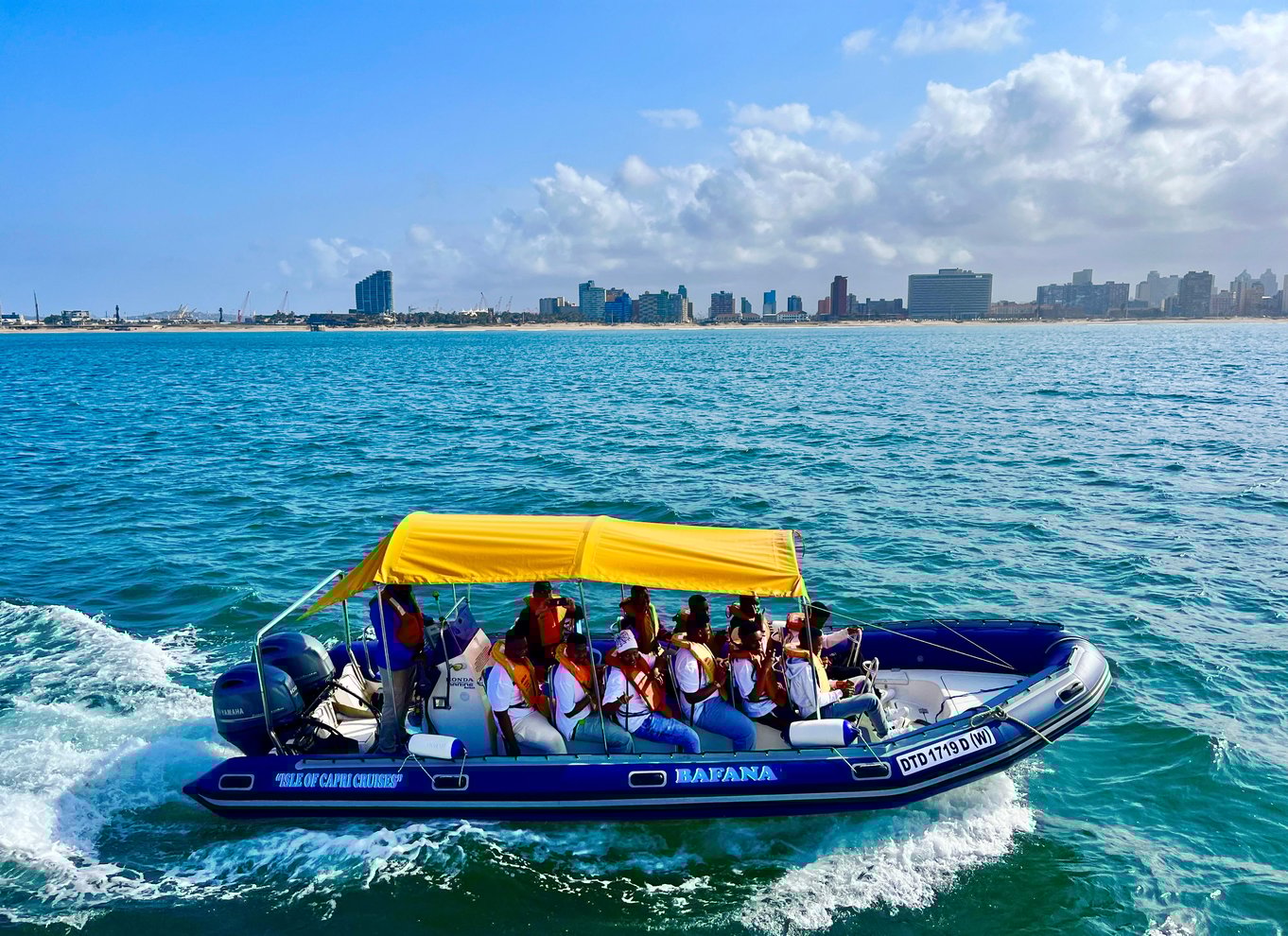 Durban: 30 minutters sejlads i havnen