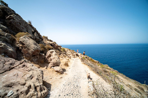 Da Fira: Tour in minibus dei punti salienti di Santorini con tramonto a Oia