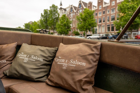 Amsterdam: Covered Heated Canal Cruise with Bitterballen