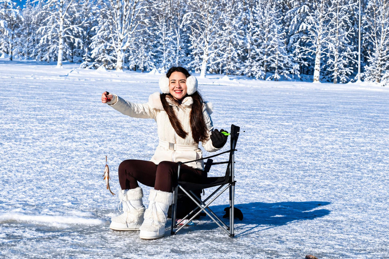 Rovaniemi: Authentic Ice Fishing with a Local Fisherman ⭐Ice Fishing Highlights |2h| Try Ice Fishing | Most Popular