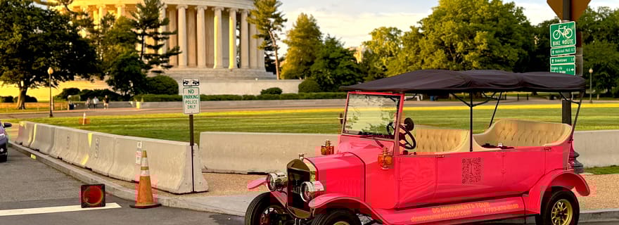 Washington, DC : visite de jour et de nuit en voiturette électrique et voiture vintage