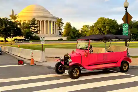 Washington, DC: Dag & Nacht Elektrische Kar & Oldtimer Tour