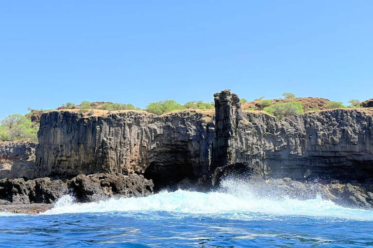 Santiago: Ribeira da Barca Sea Caves Boat Tour & Pickup