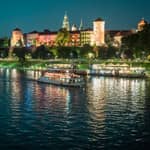 Cracovia: Crociera serale con un bicchiere di vino