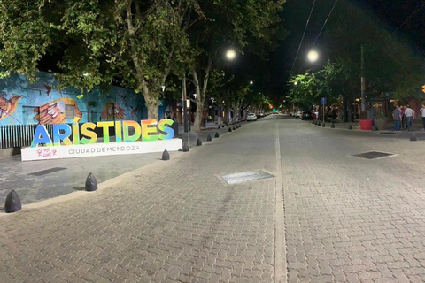Mendoza City Night Tour Night City Tour in Spanish