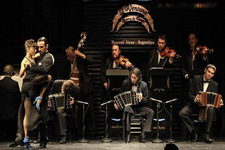 Buenos Aires: El Mejor Show de Tango con Traslados SemiprivadosCena y Espectáculo con traslado reservado