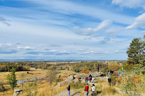 Small Group Day Tour:DC to Gettysburg National Military Park Select corresponding pick-up time according to location list