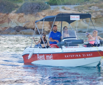 Hersonissos: Alugar um barco - Não precisas de licença