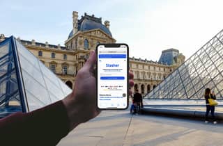 Paris: Gepäckaufbewahrung in der Nähe des Louvre-Museums