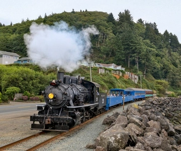 Oregon Coast: Scenic Railroad Excursion Along Coastline