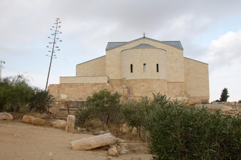 From Dead Sea : Baptism site, Mount nebo&Amman City Full-Day Transportation & Entry Tickets