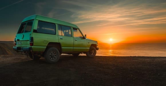 Jeep zonsondergangsafari van een halve dag met Portugese wijn
