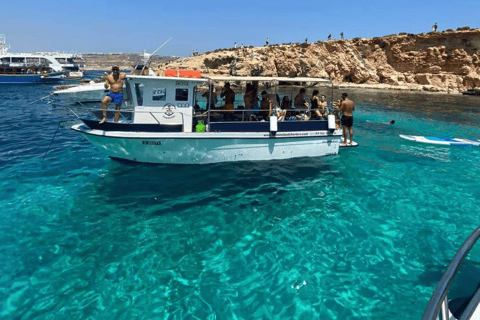 Malta: Gozo, Comino, Sea Caves, and Blue Lagoon Cruise