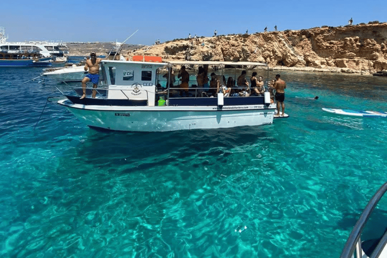 Malta: Gozo, Comino, Sea Caves, and Blue Lagoon Cruise