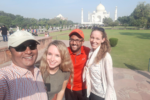 Taj Mahal & Ranthambore Safari: 2-Day Adventure from Delhi Tour with Transportation and Guide only