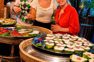 Bangkok: Wochenend-Fahrradtour zum schwimmenden Markt mit Mittagessen