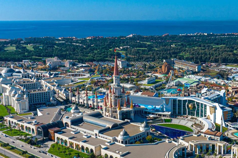 Alanya :Land of Legends Theme Park & Aquapark with Pickup