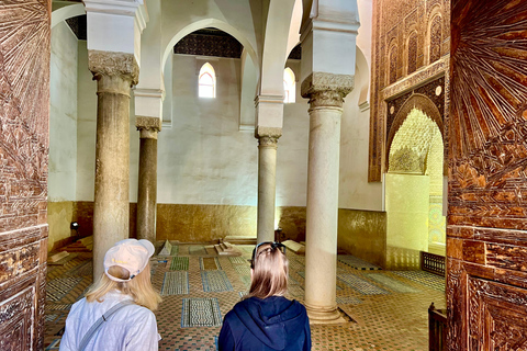 Marrakech Saadian Tombs Entry Ticket with Digital Guide App