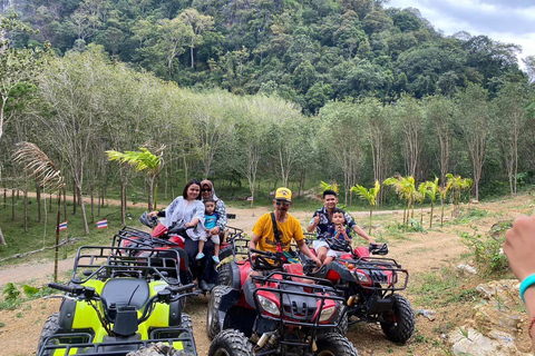 Expérience extrême en quad à Krabi avec transfert et aventure30 minutes de trajet en quad