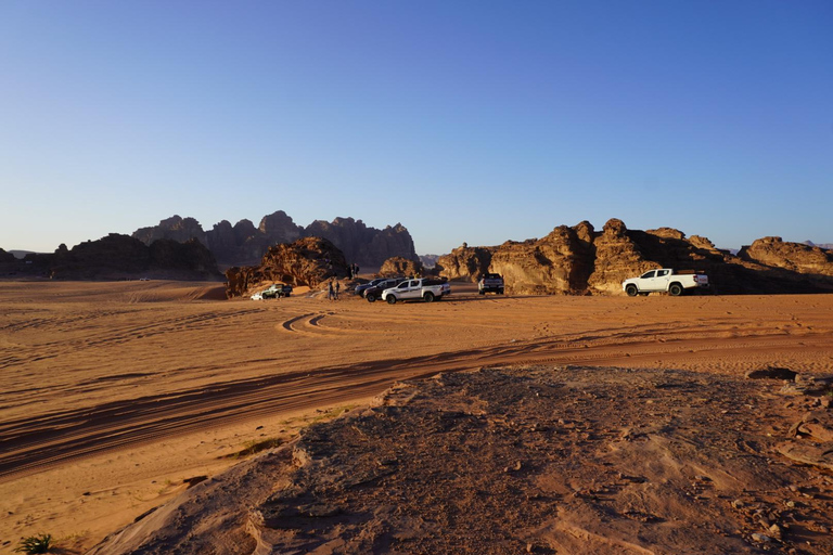 Wadi Rum: 2-6 Hour Sunset 4x4 Jeep Tour with Bedouin Tea Wadi Rum: 3 Hour 4x4 Jeep Tour