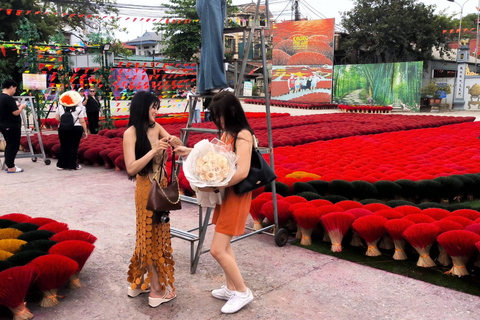 From Hanoi: Incense Village and Ninh Binh Waterfall Day Trip