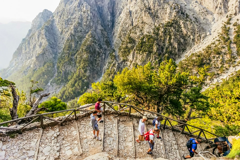 From Chania: Full-Day Samaria Gorge Trek ExcursionFrom Kalyves or Almyrida