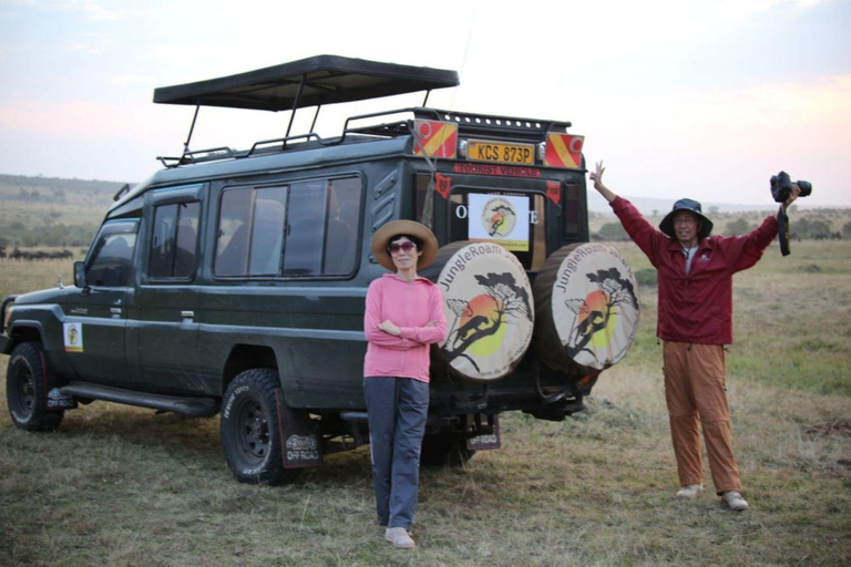 3 dagars Masai Mara Group Budget safari i 4x4 Jeep Daily Tour