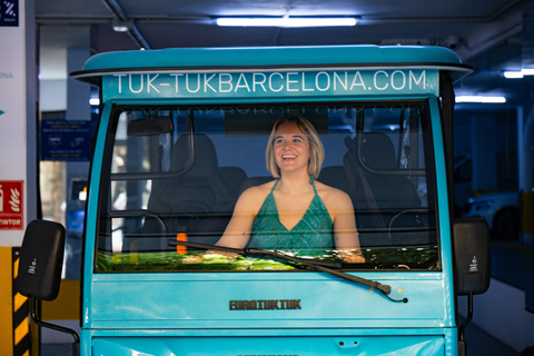 Barcelona: 2h Premium Private Tuk-Tuk Tour