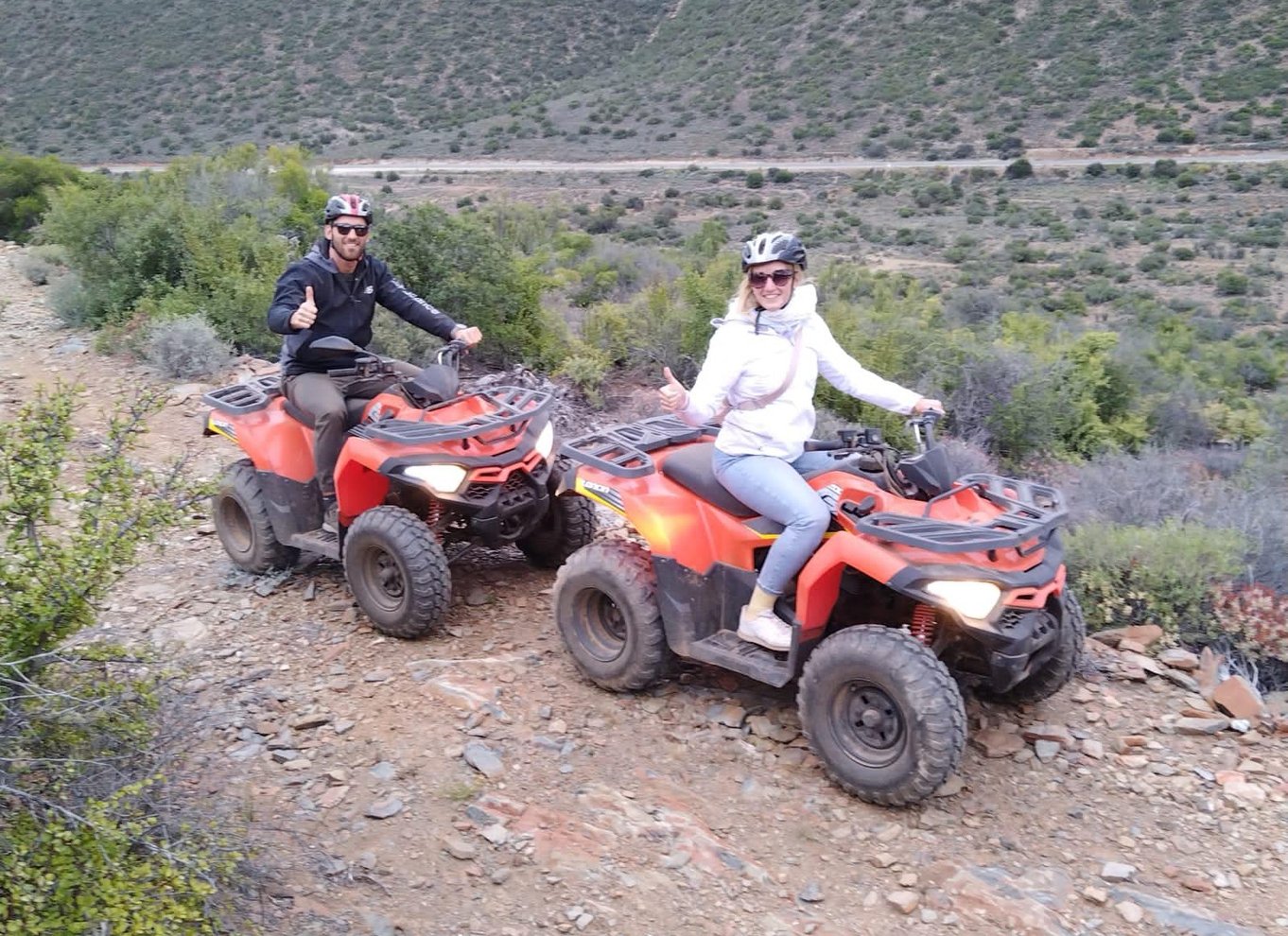 KLEIN KAROO på Oudtshoorn QUAD BIKE FUN RIDE