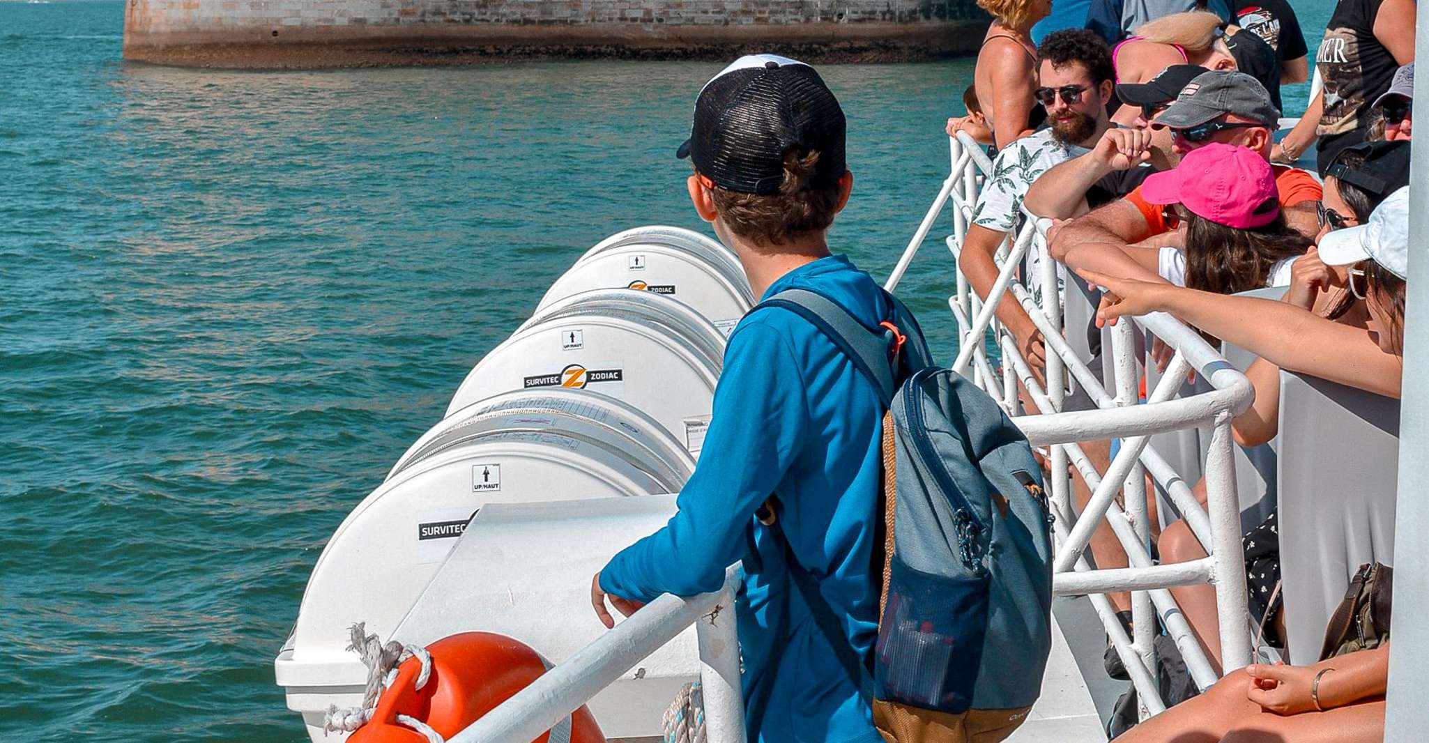 Ile d'Oléron , Tour de Fort Boyard et tour de l'île d'Aix