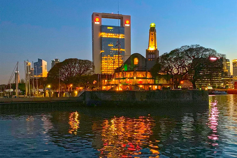 布宜诺斯艾利斯：含开放式酒吧的拉普拉塔河日落巡游1 小时游览