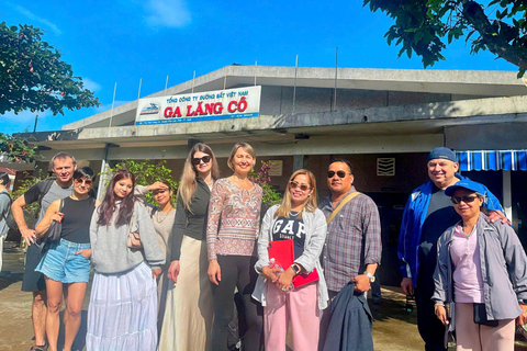 Da Nang: Hai Van Pass to Lang Co & Lap An by Heritage Train