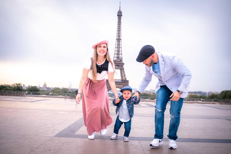 Parigi: Servizio fotografico privato vicino alla Torre Eiffel