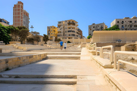 From Cairo: Alexandria Catacombs, Library & Qaitbay Citadel Private Tour